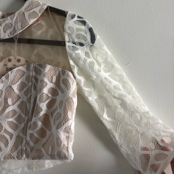 NWT- SABO Formal Crop Top-L - Picture 6 of 7